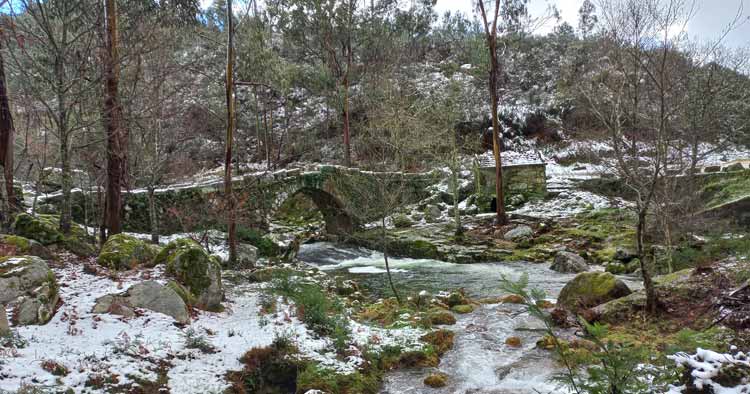 Neve deixou Serra da Cabreira em Vieira do Minho com cenário digno de postal