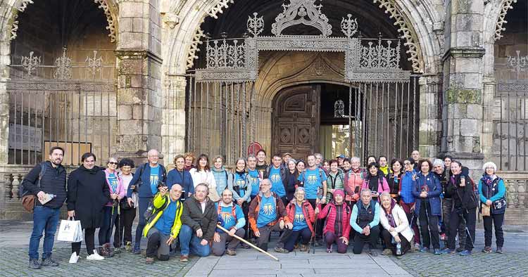 Braga recebeu hoje mais de 60 peregrinos do Caminho de Santiago