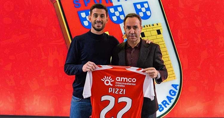 SC Braga anuncia contratação de Pizzi