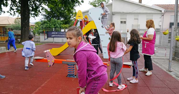 Braga requalifica Parque Infantil da EB1 da Estação em Tadim