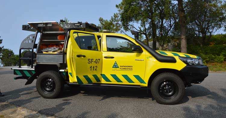 Sapadores Florestais de Esposende com nova viatura de prevenção e combate a incêndios