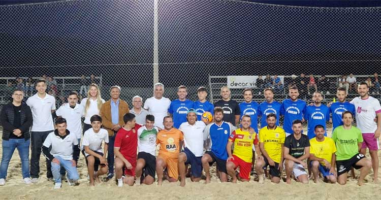 Torneio de Futebol de Praia Andrade Cup arrancou cem Vieira do Minho