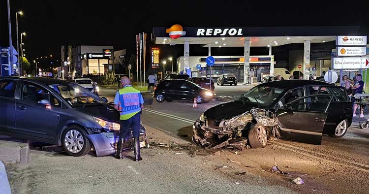 Violenta colisão provoca quatro feridos em Braga