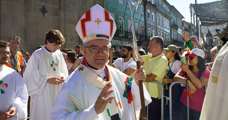 Jornada Mundial da Juventude levou milhares de pessoas ao centro de Braga