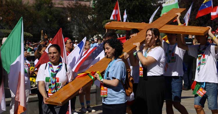 Jornada Mundial da Juventude levou milhares de pessoas ao centro de Braga