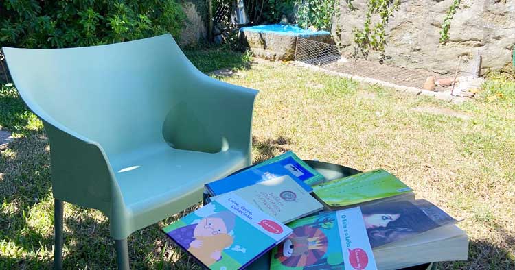Braga: Jardim urbano de São Victor convida à leitura nas tardes de verão