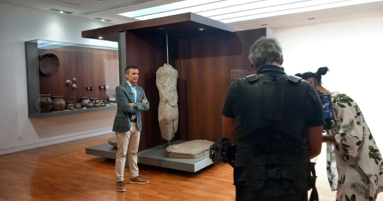 Jorge Gabriel esteve em Braga a gravar programa