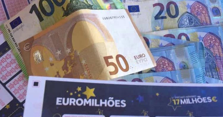 Sete prémios de 1742 euros do Euromilhões saíram em Portugal