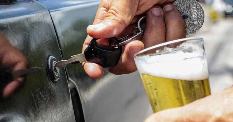 Condutor apanhado em Braga a conduzir com 2,91 g/l de álcool no sangue