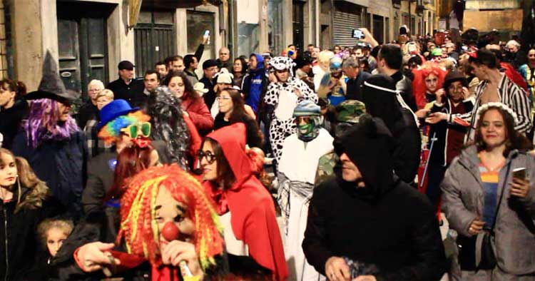 Chuva ameaça noite de Carnaval em Braga