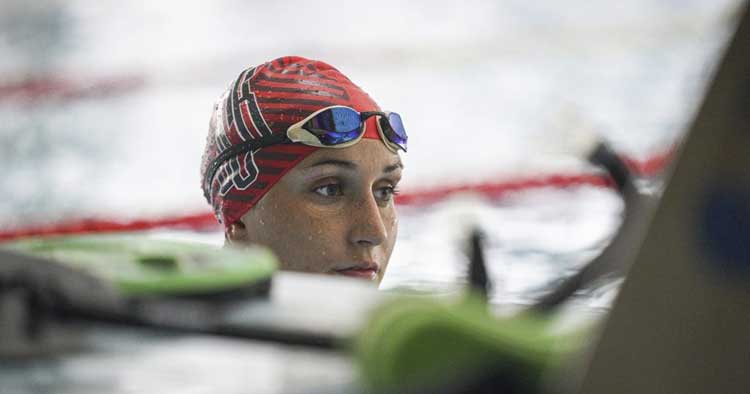 Tamila Holub em 15.º no Campeonato do Mundo de Natação