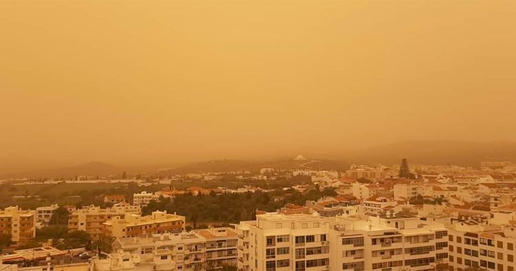 Poeiras de África estão de volta e trazem chuva de lama para Braga