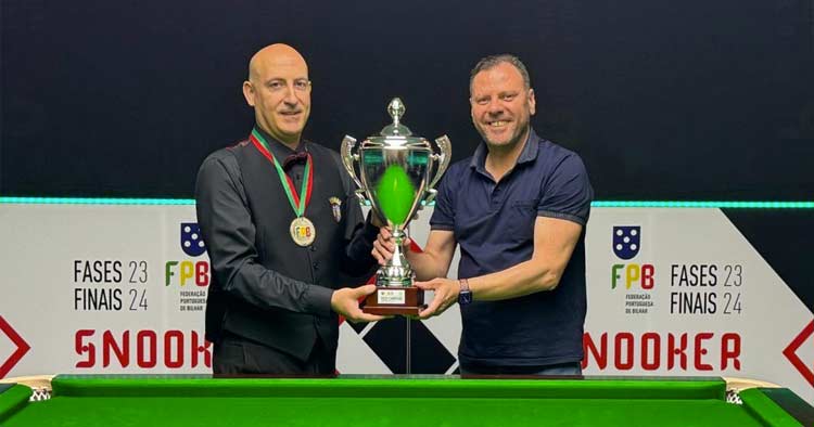 Francisco Domingues é vice-campeão nacional de Snooker