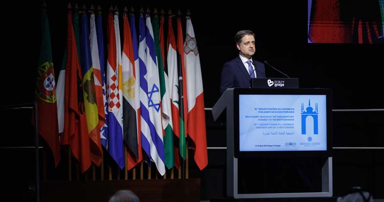 Sessão Plenária da Assembleia Parlamentar do Mediterrâneo está a decorrer em Braga