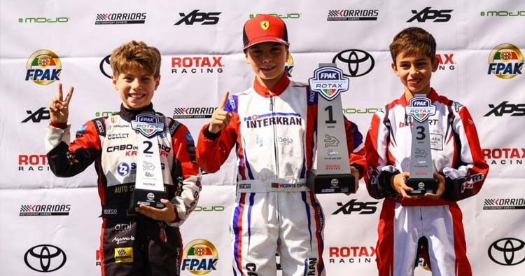 Kiko Correia em segundo lugar na Micro Max Campeonato de Portugal