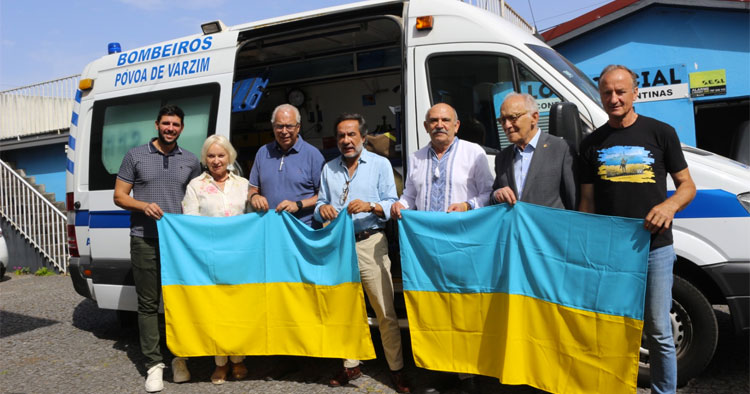 Braga envia quinta ambulância com ajuda humanitária para a Ucrânia