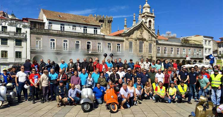 Braga recebe 21.ª Concentração Nacional de Vespas