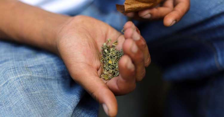 Dois jovens de 19 anos apanhados com 30 doses de haxixe em Famalicão