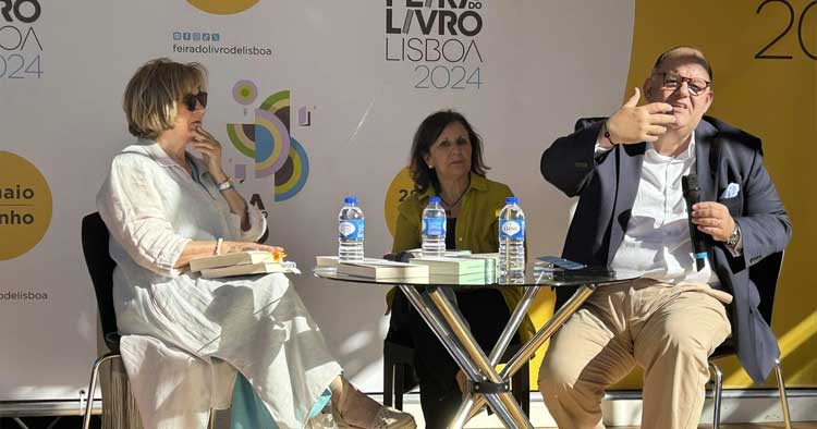 Lídia Jorge apresentou obras de Maria Ondina Braga na Feira do Livro de Lisboa