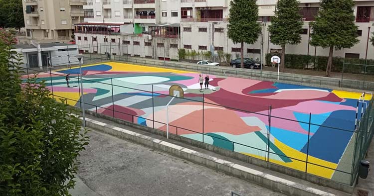 Braga desafia jovens a valorizar polidesportivos através da arte urbana