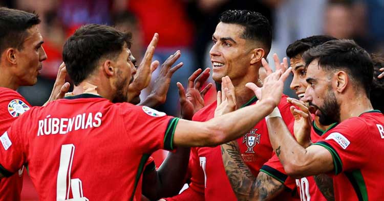 Portugal vai defrontar a Eslovénia nos oitavos de final do Euro 2024
