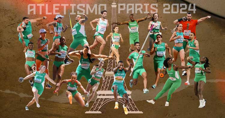 22 atletas portugueses vão participar nos Jogos Olímpicos de Paris'2024