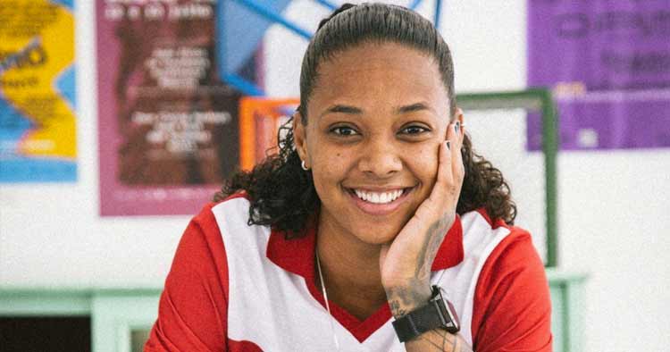 Taty Sena é a nova jogadora o SC Braga