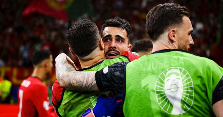 Portugal perde nos penáltis com a França e despede-se do Euro 2024