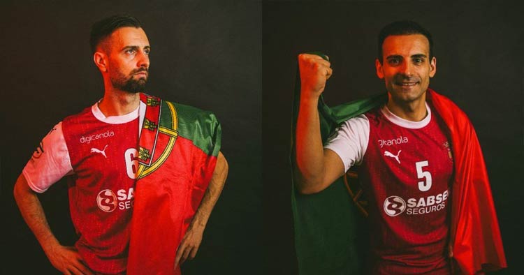 Tiago Brito e Fábio Cecílio do SC Braga convocados para o Mundial de Futsal