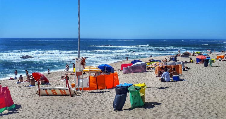 Banhos estão proibidos nas praias de Póvoa de Varzim, Vila Praia de Âncora e Matosinhos