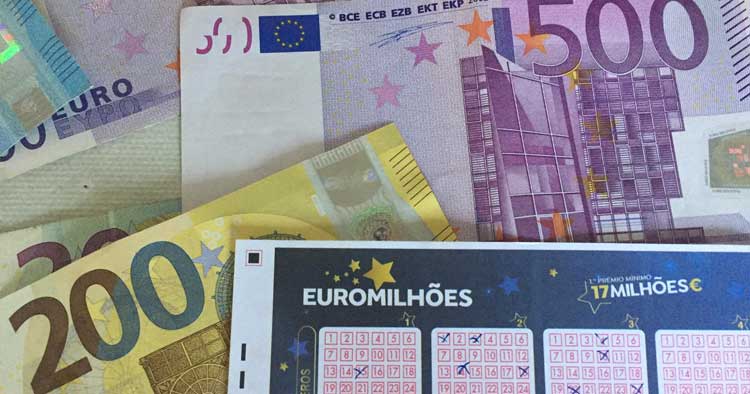 Segundo prémio de 18 mil euros do Euromilhões saiu em Portugal