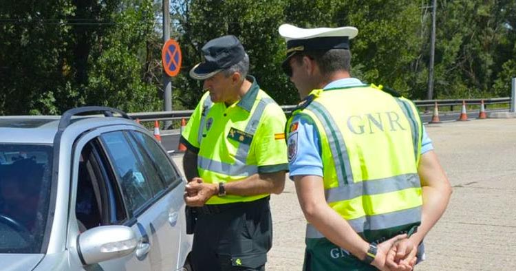 GNR detém 183 condutores alcoolizados numa semana