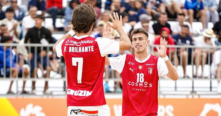 SC Braga avança na Taça de Portugal de Futebol de Praia