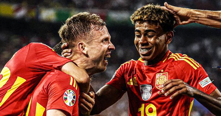 Espanha bate Inglaterra e sagra-se campeã da Europa