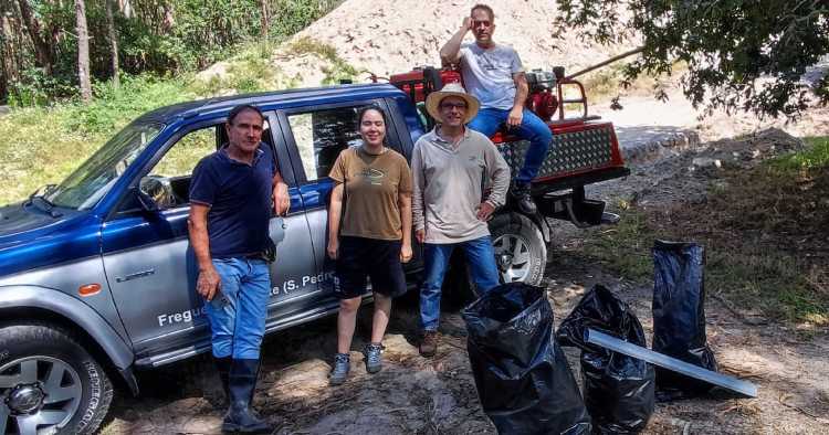 Braga: União de Freguesias de Este S. Pedro e Este S. Mamede procedeu à limpeza do Rio Este