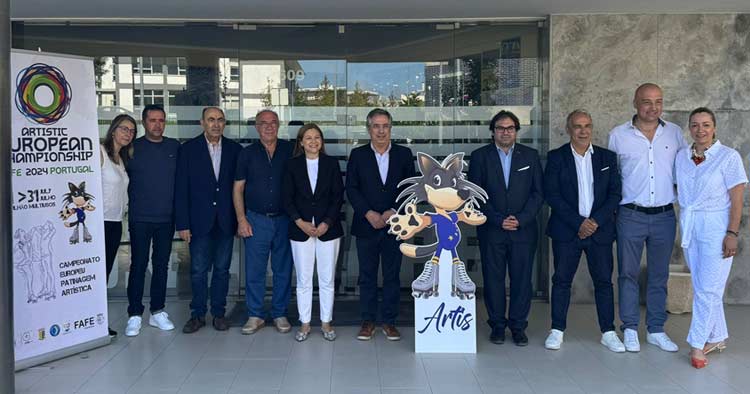Campeonato Europeu de Patinagem vai juntar 600 atletas em Fafe