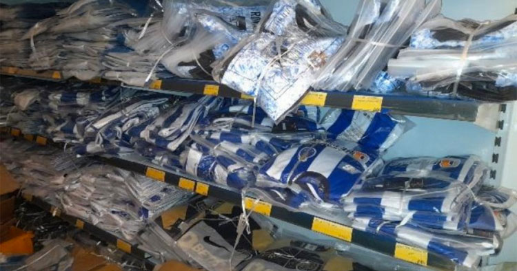 ASAE apreende mais de 645 mil artigos contrafeitos em Vila do Conde