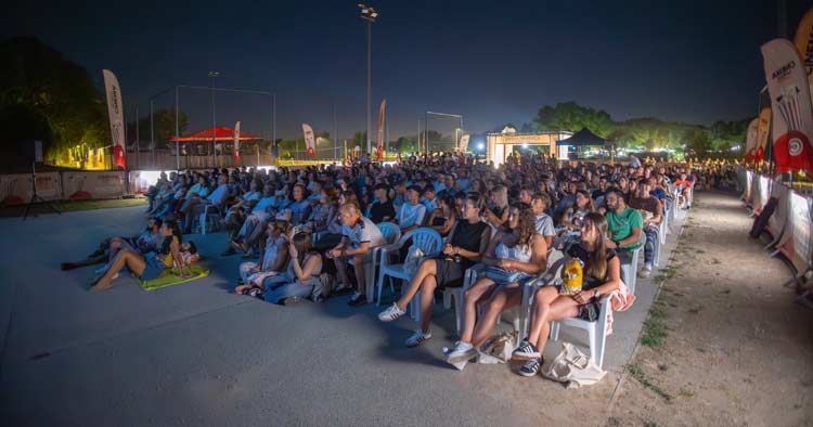Cinema ao ar livre levou centenas à Praia Fluvial da Ponte do Bico em Braga