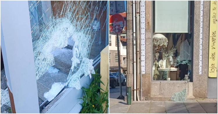 Onda de assaltos e vandalismo em Braga preocupa comerciantes