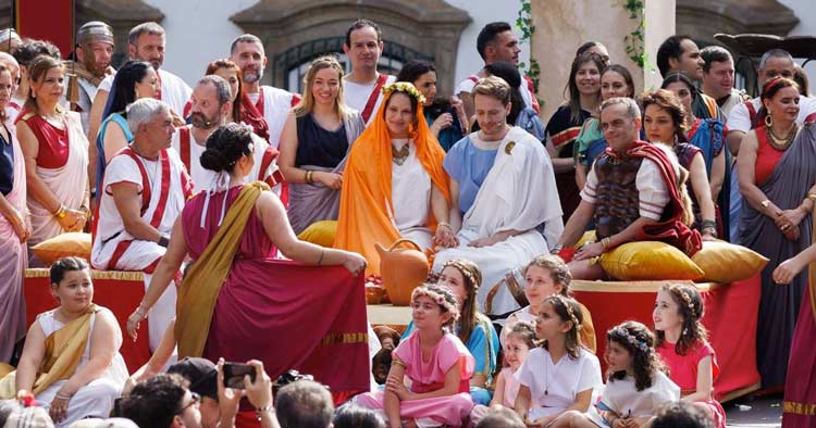 Casamento, Circo Máximo e Funeral para ver este domingo na Braga Romana