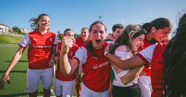 SC Braga com duas jogadoras pré-convocadas para o Europeu Feminino Sub-19