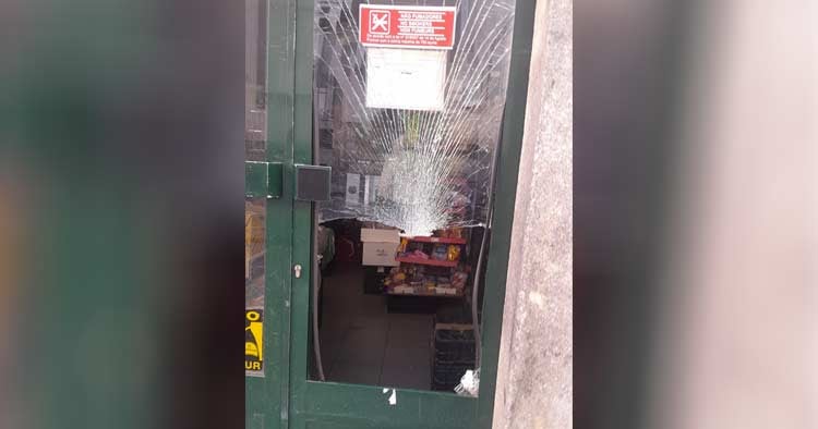 Loja assaltada esta madrugada no centro em Braga
