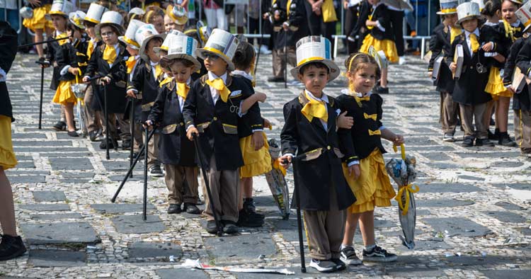 Mais de 1400 crianças desfilaram nas Marchas Infantis das Antoninas de Famalicão