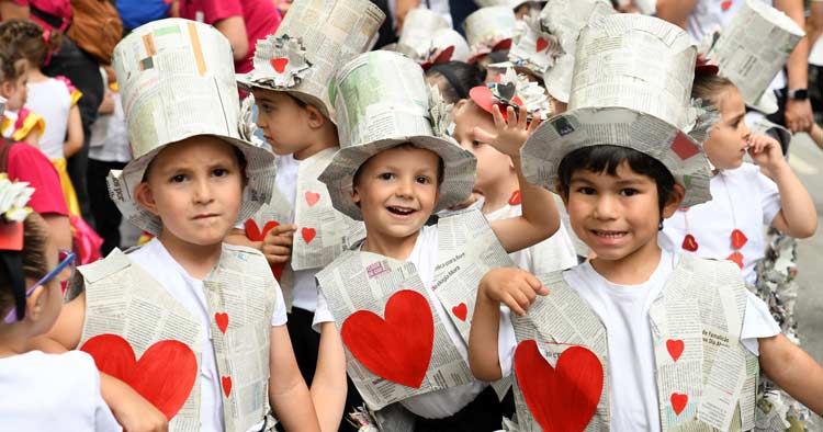 Mais de 1400 crianças desfilaram nas Marchas Infantis das Antoninas de Famalicão