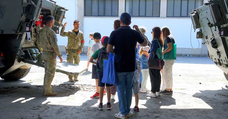 Mais de 200 crianças conviveram no Regimento de Cavalaria n.º 6 de Braga