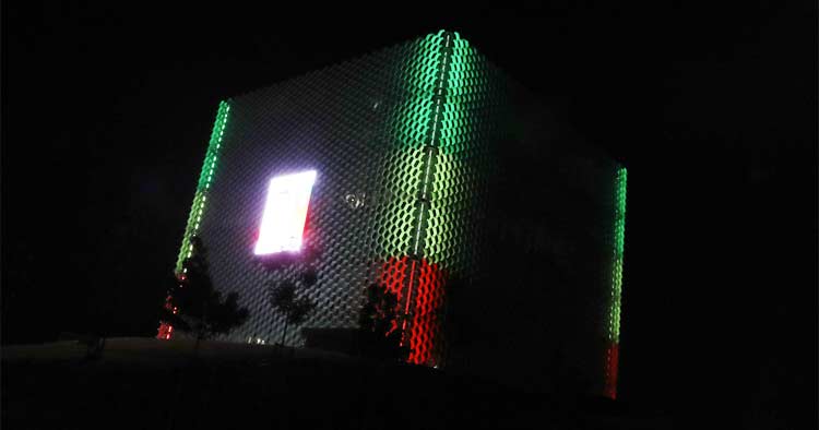 Arena Liga Portugal ilumina-se com as cores de Portugal