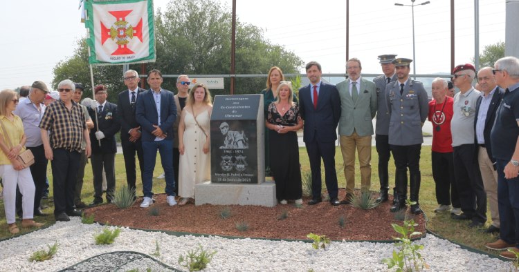 Braga: Monumento em homenagem aos ex-combatentes inaugurado em Frossos