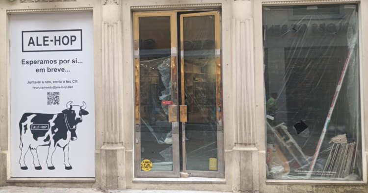 Ale-Hop vai abrir loja no centro de Braga