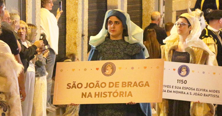 São João de Braga cumpre tradição com cortejo histórico