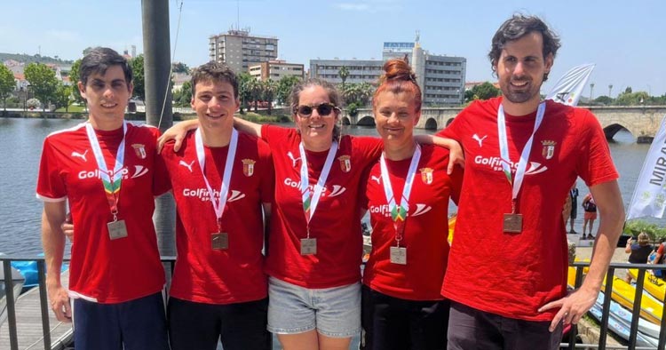 SC Braga vence cinco medalhas no Campeonato Nacional de Águas Abertas